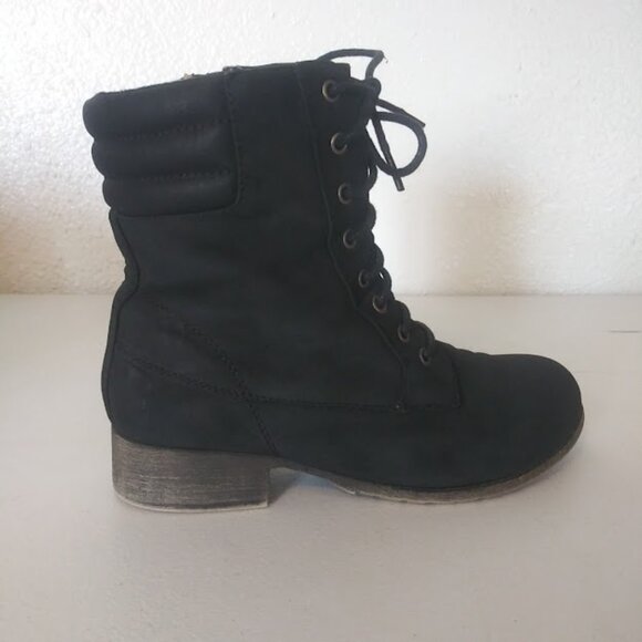 Jellypop women's size 6M black lace up Booties - Picture 5 of 16